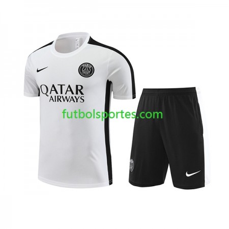 Paris Saint Germain Niño Camiseta de Entrenamiento Blanco 2023/2024